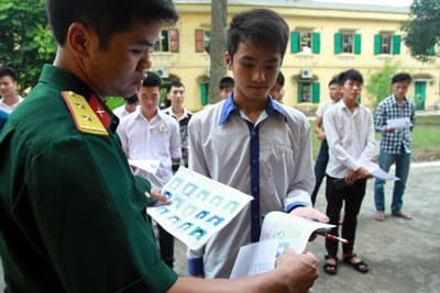 Chỉ tiêu tuyển sinh và tổ hợp xét tuyển vào các trường trong quân đội năm 2018