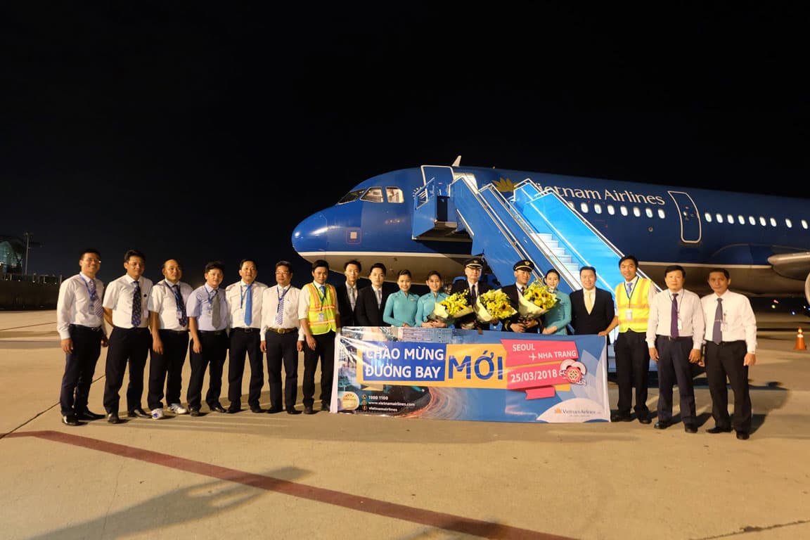 Vietnam Airlines khai trương đường bay Nha Trang - Seoul