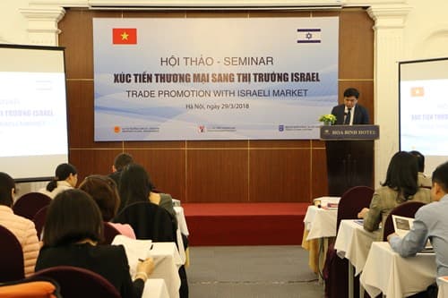 Nhiều cơ hội xúc tiến thương mại sang thị trường Israel