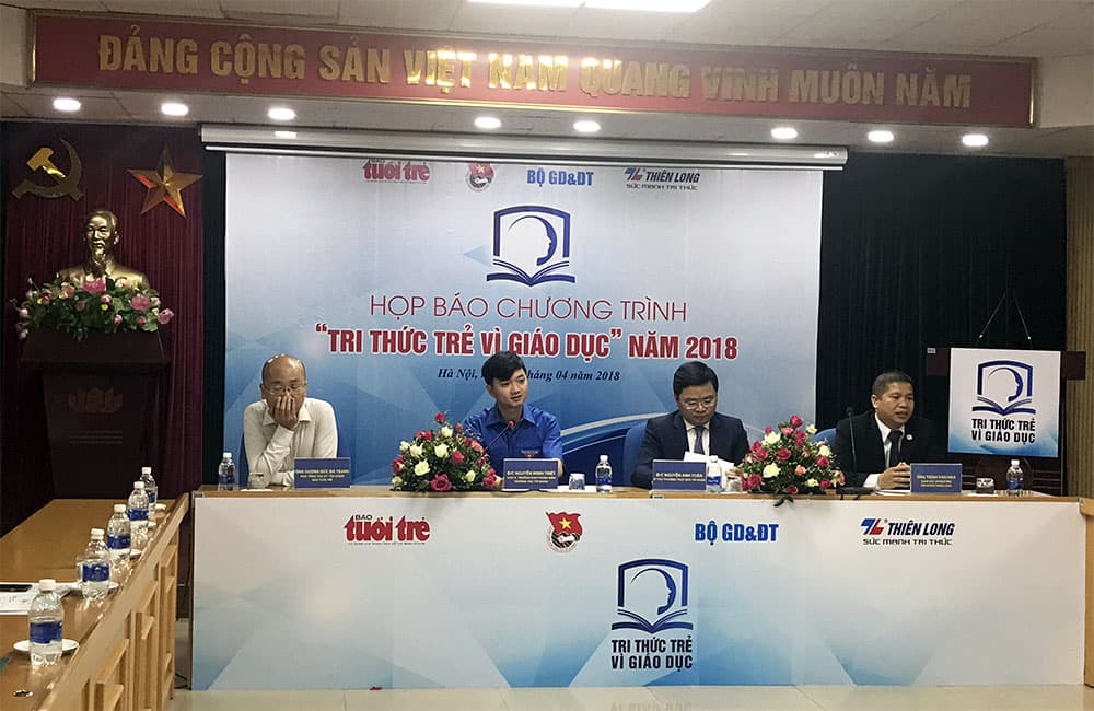 Phát động chương trình “Tri thức trẻ vì giáo dục” 2018