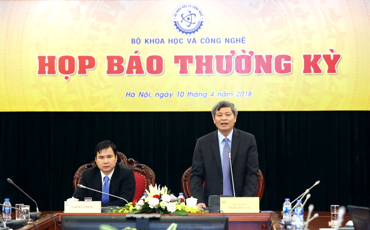Bộ Khoa học và Công nghệ họp báo thường kỳ quý I-2018