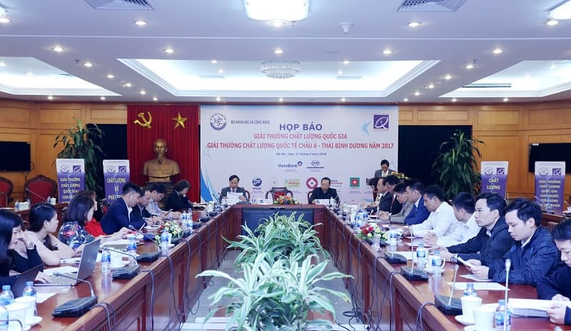 Hơn 70 doanh nghiệp đoạt Giải thưởng Chất lượng Quốc gia năm 2017