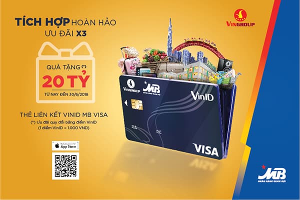 Ra mắt thẻ liên kết VinID – MB Visa