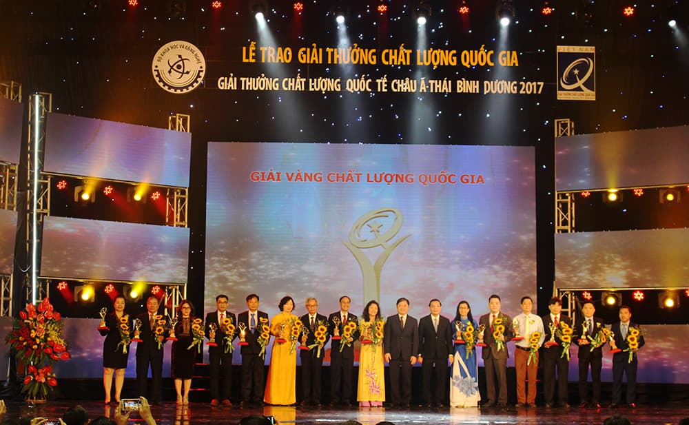 Trao Giải thưởng chất lượng quốc gia và Giải thưởng chất lượng quốc tế châu Á - Thái Bình Dương
