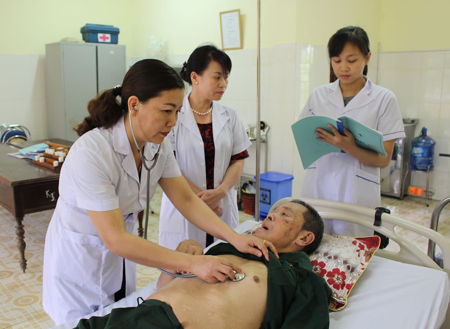 Những "đóa hoa" thầm lặng ở Trung tâm Điều dưỡng Thương binh Nho Quan