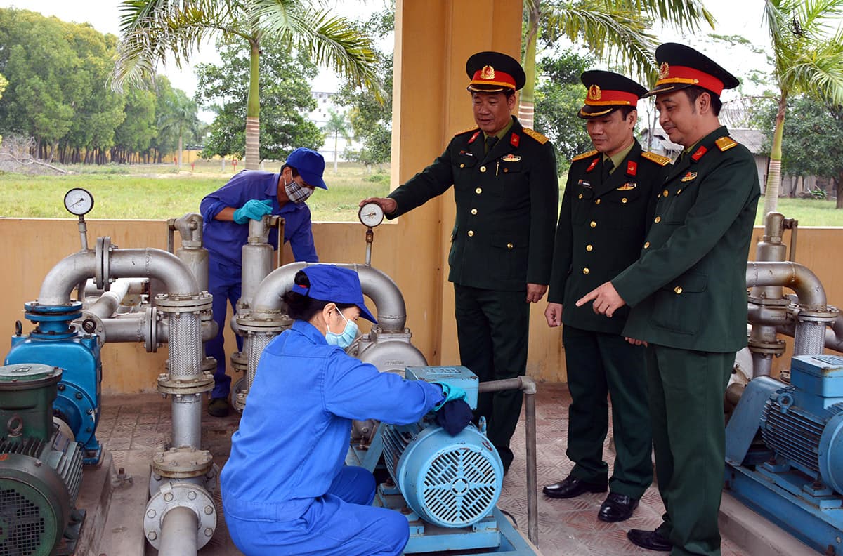 Tham mưu, chỉ đạo thực hiện hiệu quả công tác xăng dầu quân đội