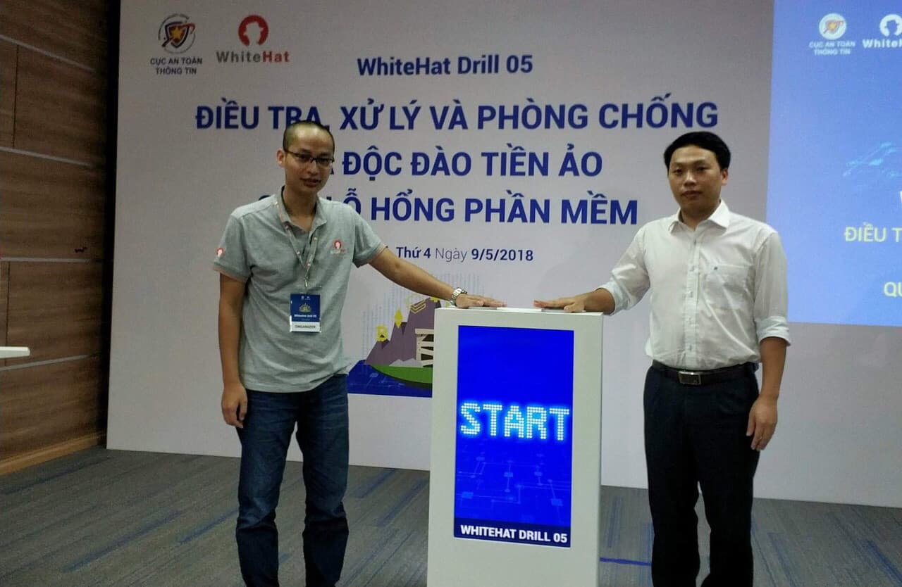 Diễn tập điều tra, xử lý và phòng chống mã độc tiền ảo qua lỗ hổng phần mềm