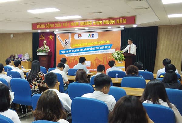 3 đại diện Việt Nam tham gia Cuộc thi vô địch tin học văn phòng thế giới 2018