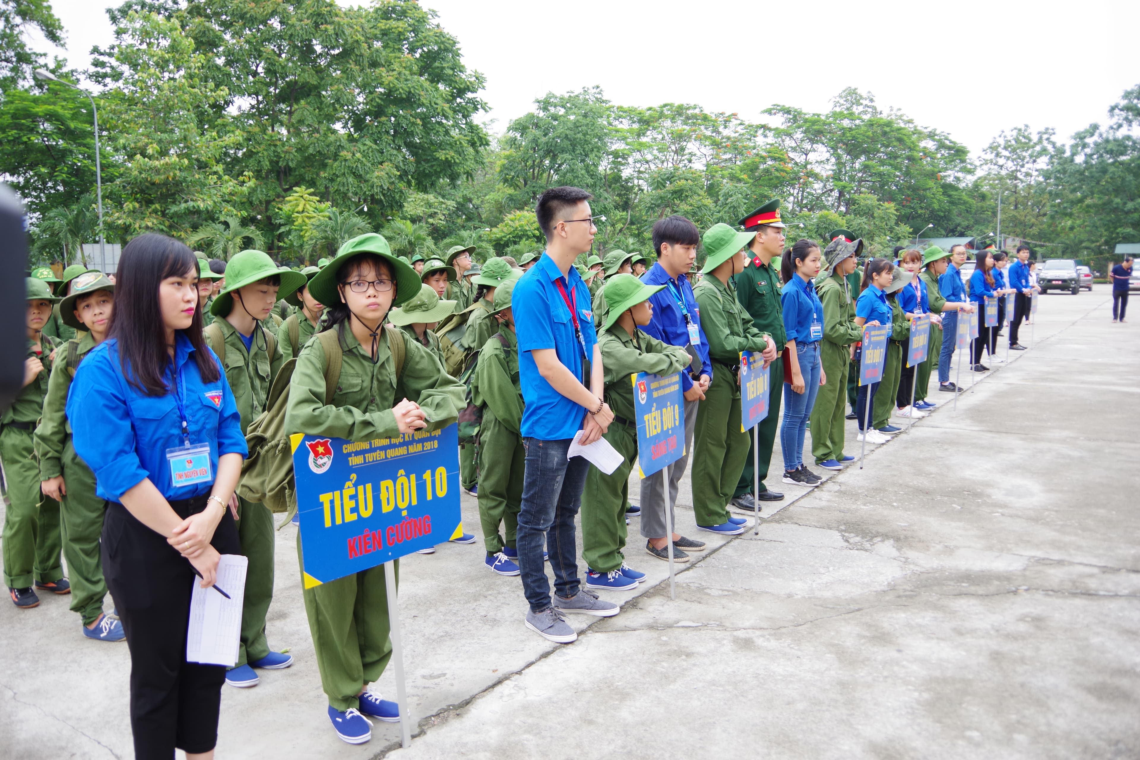 Tuyên Quang tổ chức lễ xuất quân kỳ học quân đội đợt 2 năm 2018