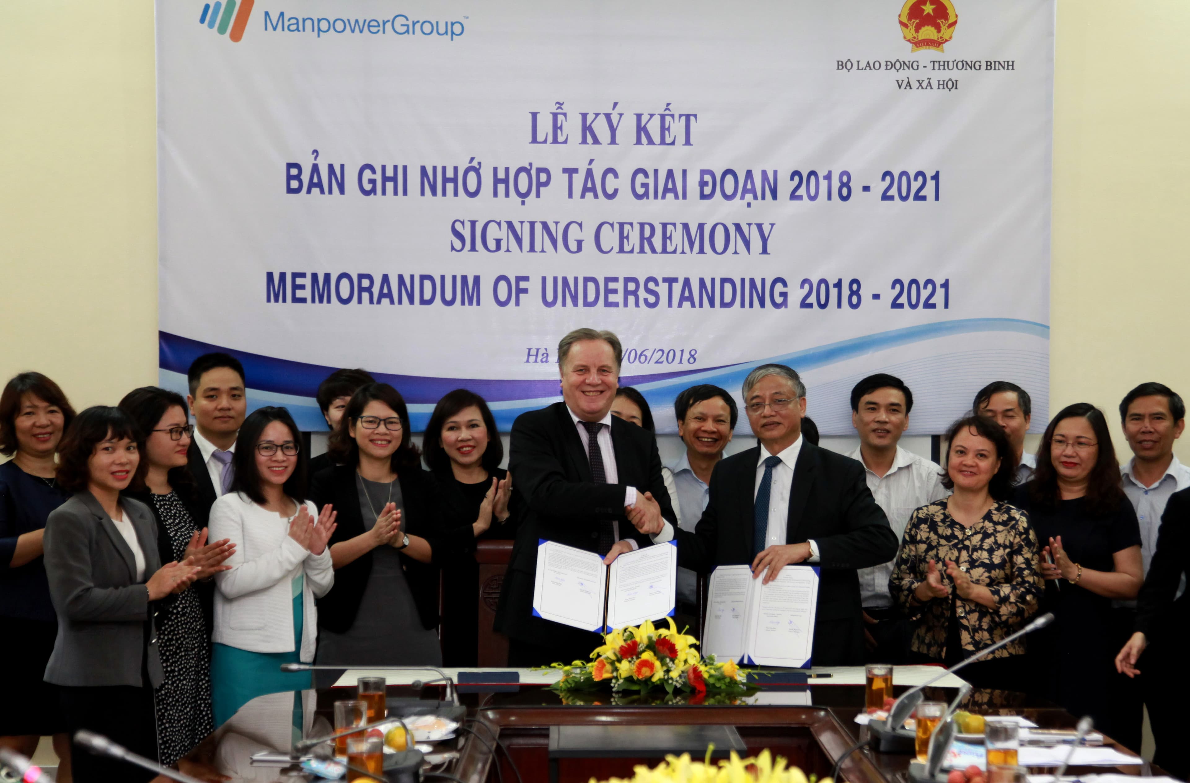 Manpower Group cam kết hợp tác phát triển thị trường nhân lực Việt Nam