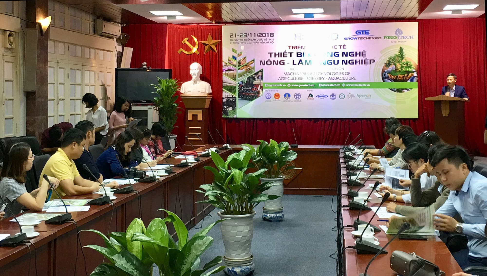 Nhiều doanh nghiệp quốc tế tham gia Triển lãm Vietnam Growtech 2018