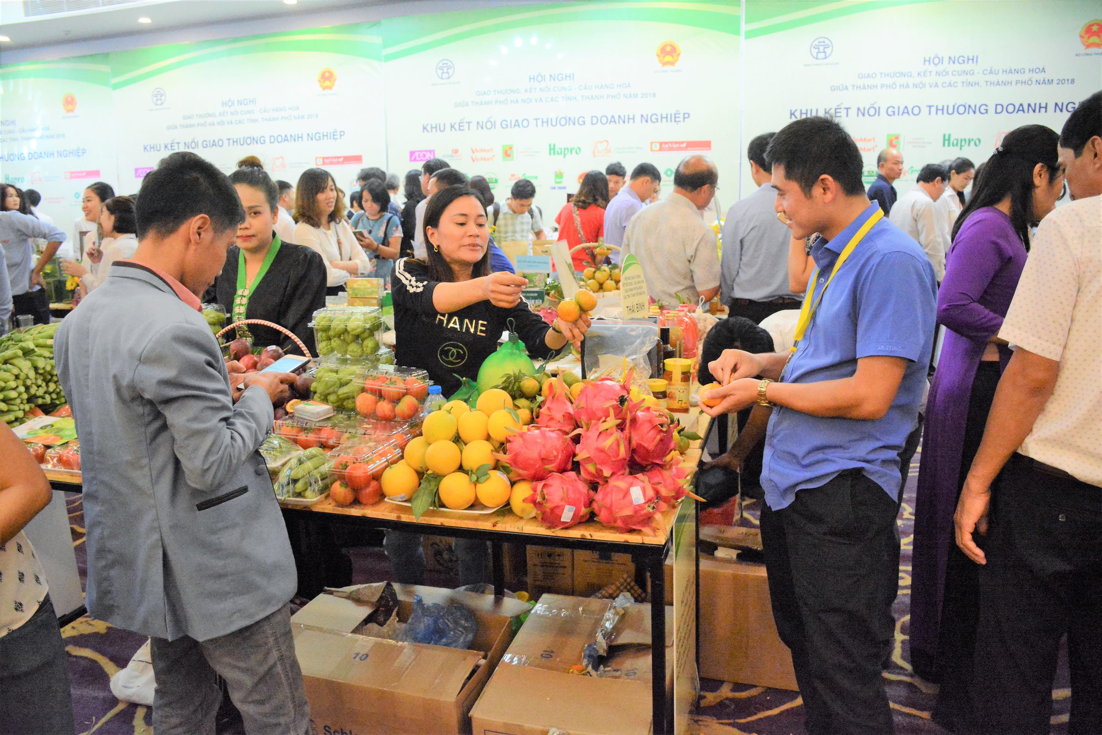 Thắt chặt kết nối cung cầu giữa Hà Nội và các địa phương trong cả nước