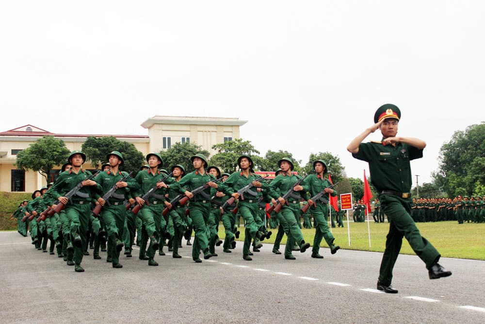 Trưởng thành sau 3 tháng luyện rèn trong quân ngũ