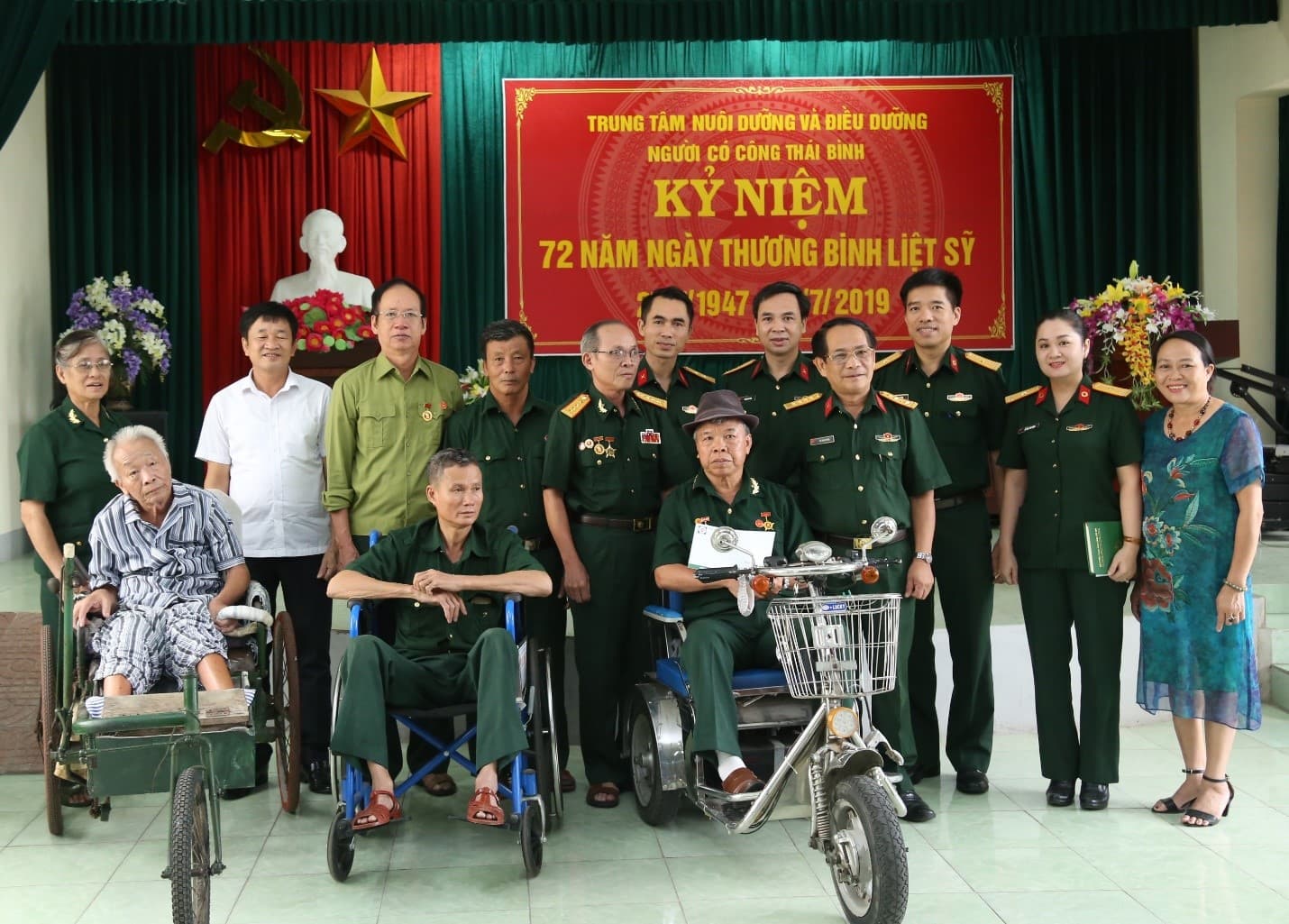 Bệnh viện Trung ương Quân đội 108 tổ chức nhiều hoạt động ý nghĩa nhân kỷ niệm 72 năm Ngày Thương binh-Liệt sĩ