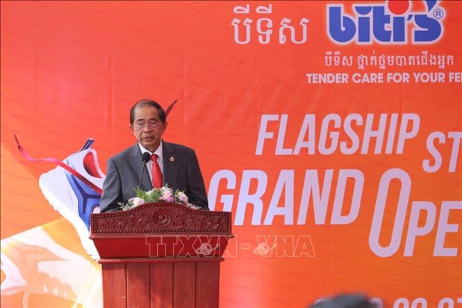 Thương hiệu giày dép Việt Nam chinh phục thị trường Campuchia