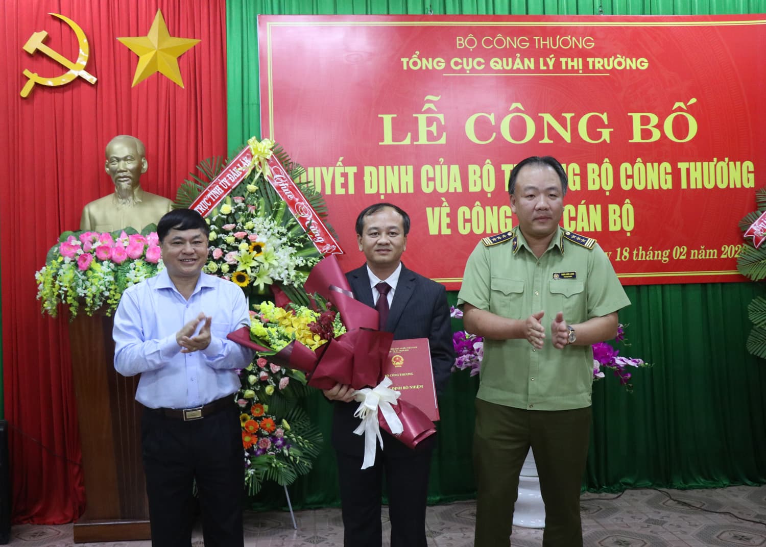 Bổ nhiệm Cục trưởng Cục Quản lý thị trường tỉnh Đắk Lắk