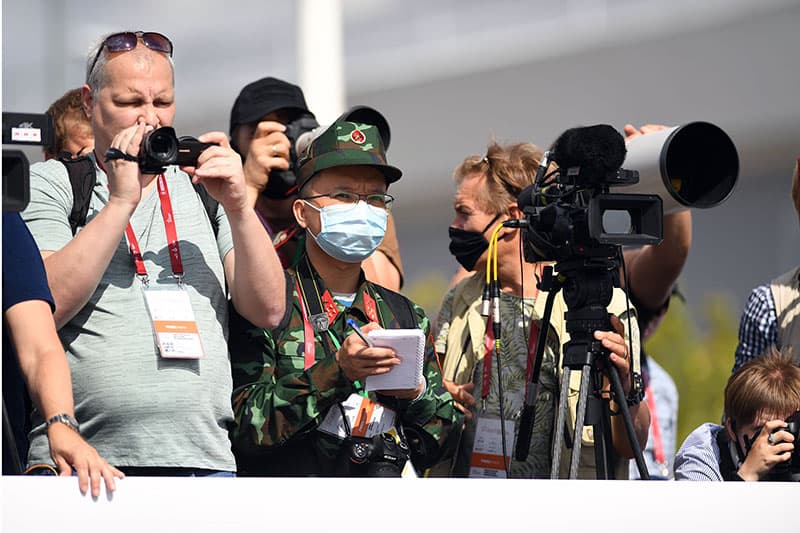 Tác nghiệp về Army Games 2020