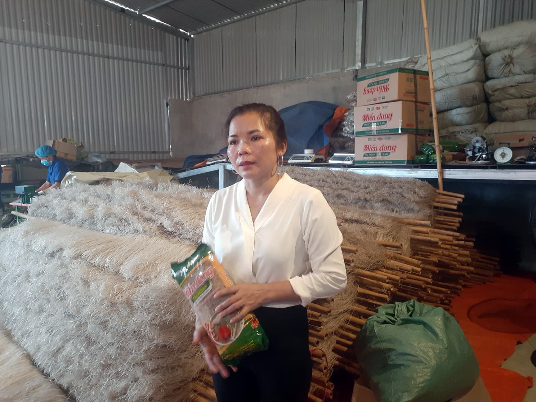 Miến dong Bắc Kạn “đặt chân” vào thị trường Tây