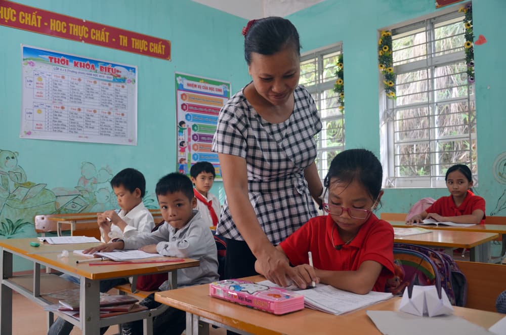 Hạnh phúc giản dị nghề giáo