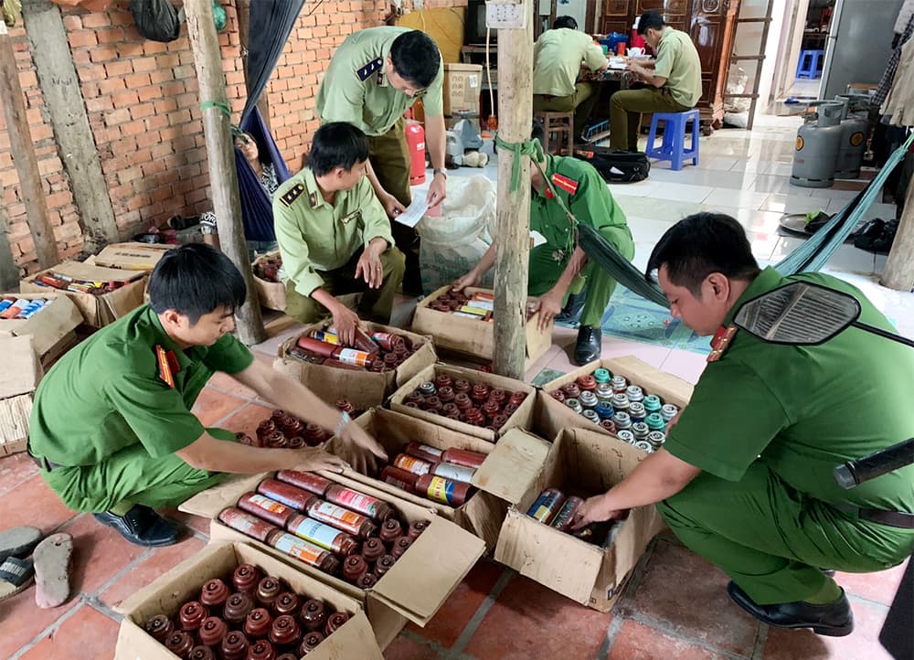 Ngăn chặn tình trạng kinh doanh gas trái pháp luật