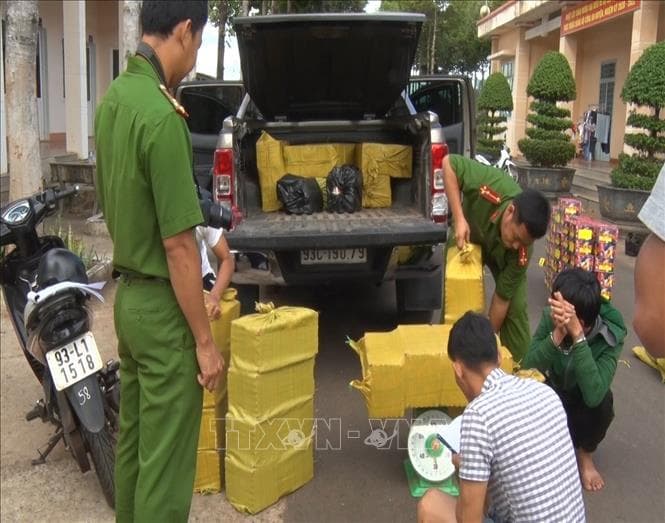 Bắt giữ nhiều vụ vận chuyển hàng cấm tại khu vực biên giới