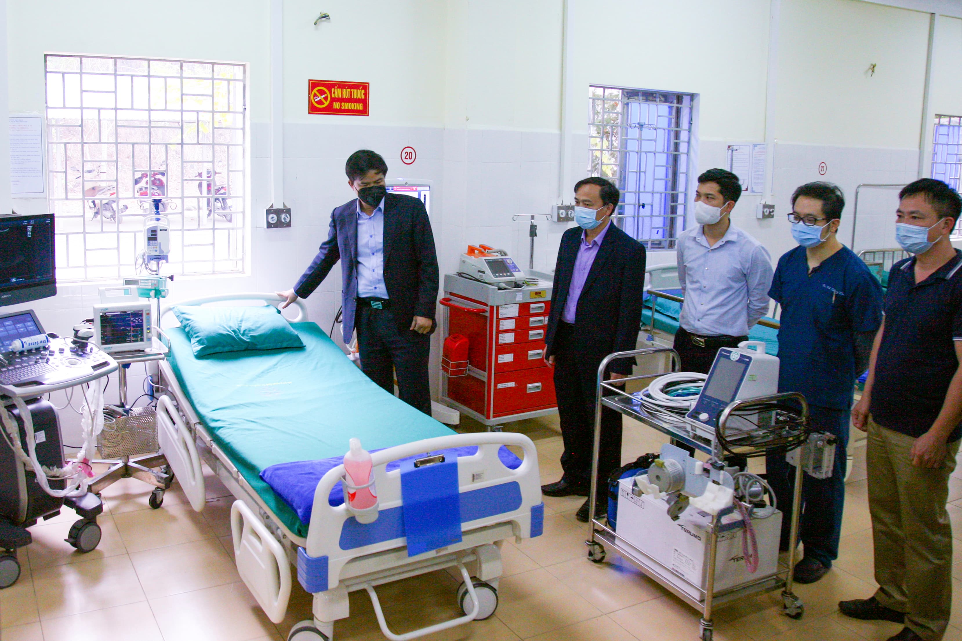 Điện Biên hoàn thành bệnh viện dã chiến điều trị bệnh nhân Covid-19