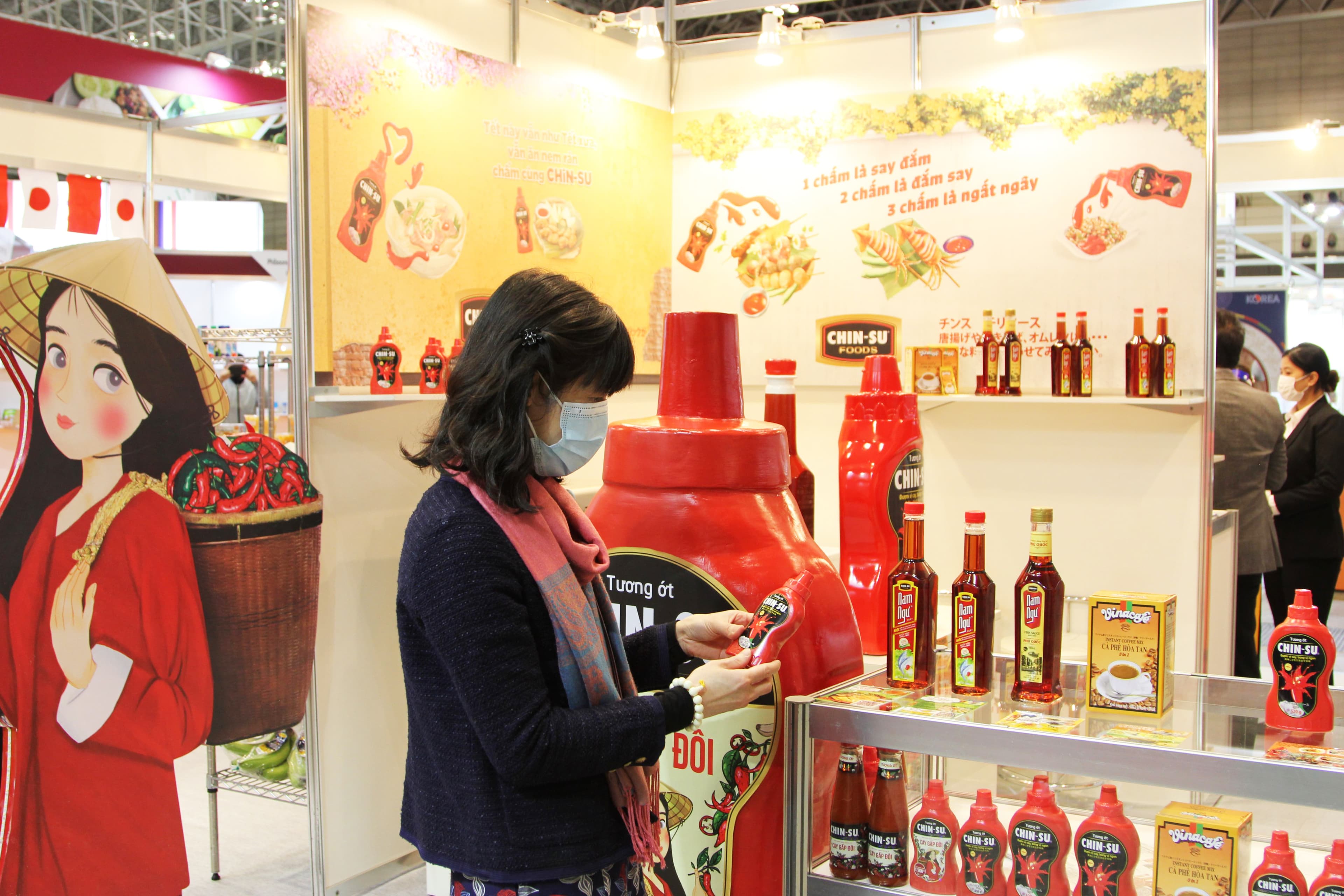 Tương ớt Việt Nam khẳng định chất lượng sau gần hai năm chinh phục thị trường Nhật Bản