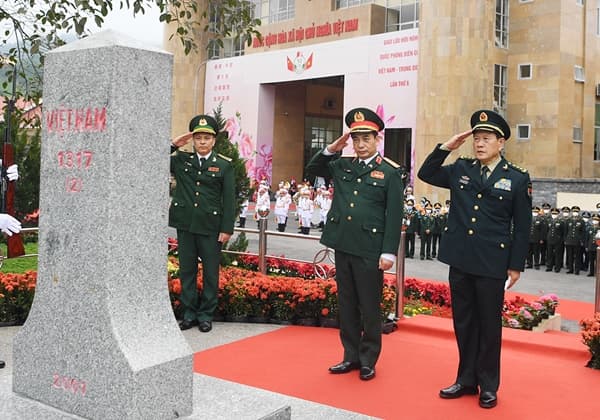 Những hình ảnh ấn tượng về Giao lưu hữu nghị quốc phòng biên giới Việt-Trung lần thứ 6