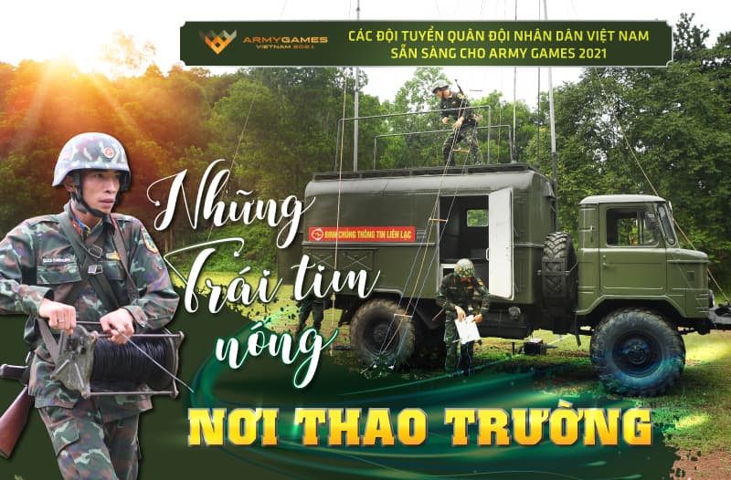 "Những trái tim nóng" nơi thao trường