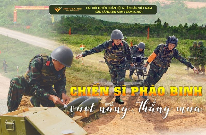 Chiến sĩ pháo binh "vượt nắng, thắng mưa"