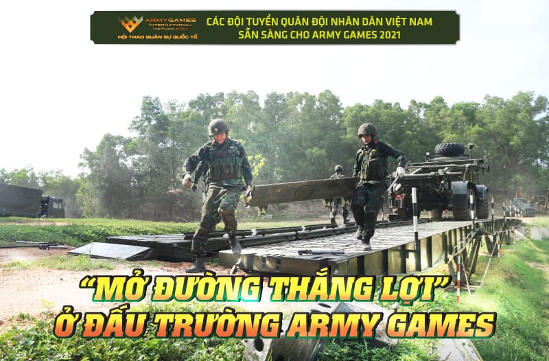 "Mở đường thắng lợi" ở đấu trường Army Games