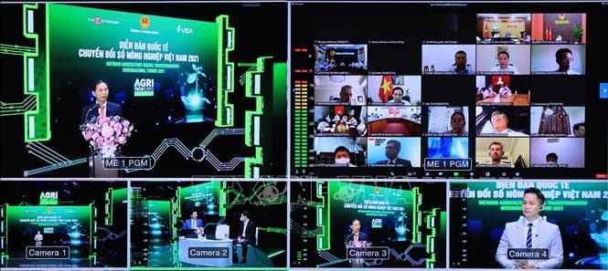 Diễn đàn chuyển đổi số nông nghiệp Việt Nam 2021