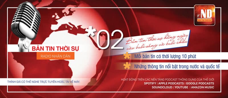 Báo Nhân Dân phát triển kênh phát thanh với 2 bản tin thời sự podcast mỗi ngày