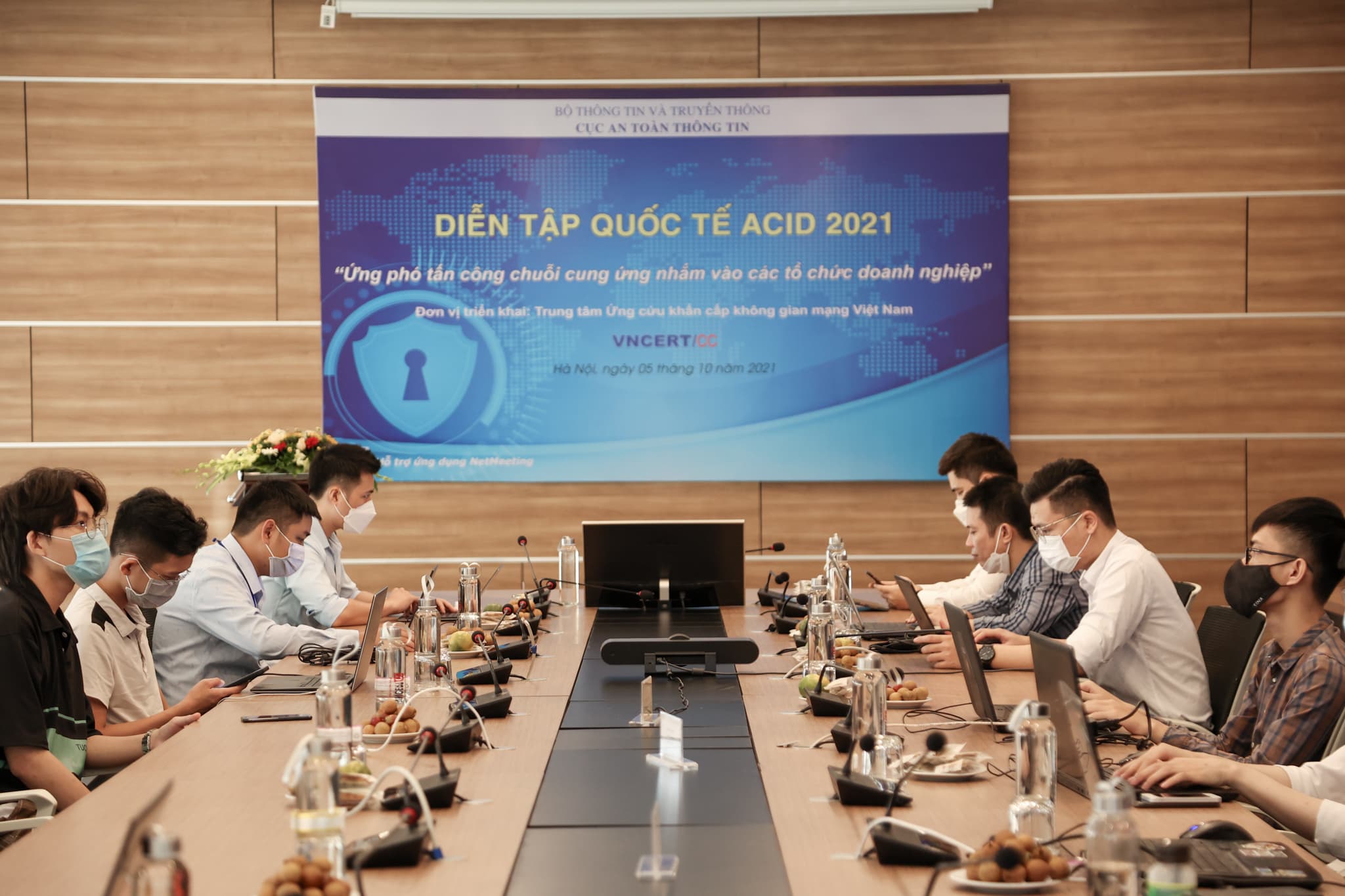 Diễn tập quốc tế ứng cứu sự cố an toàn thông tin mạng quốc gia