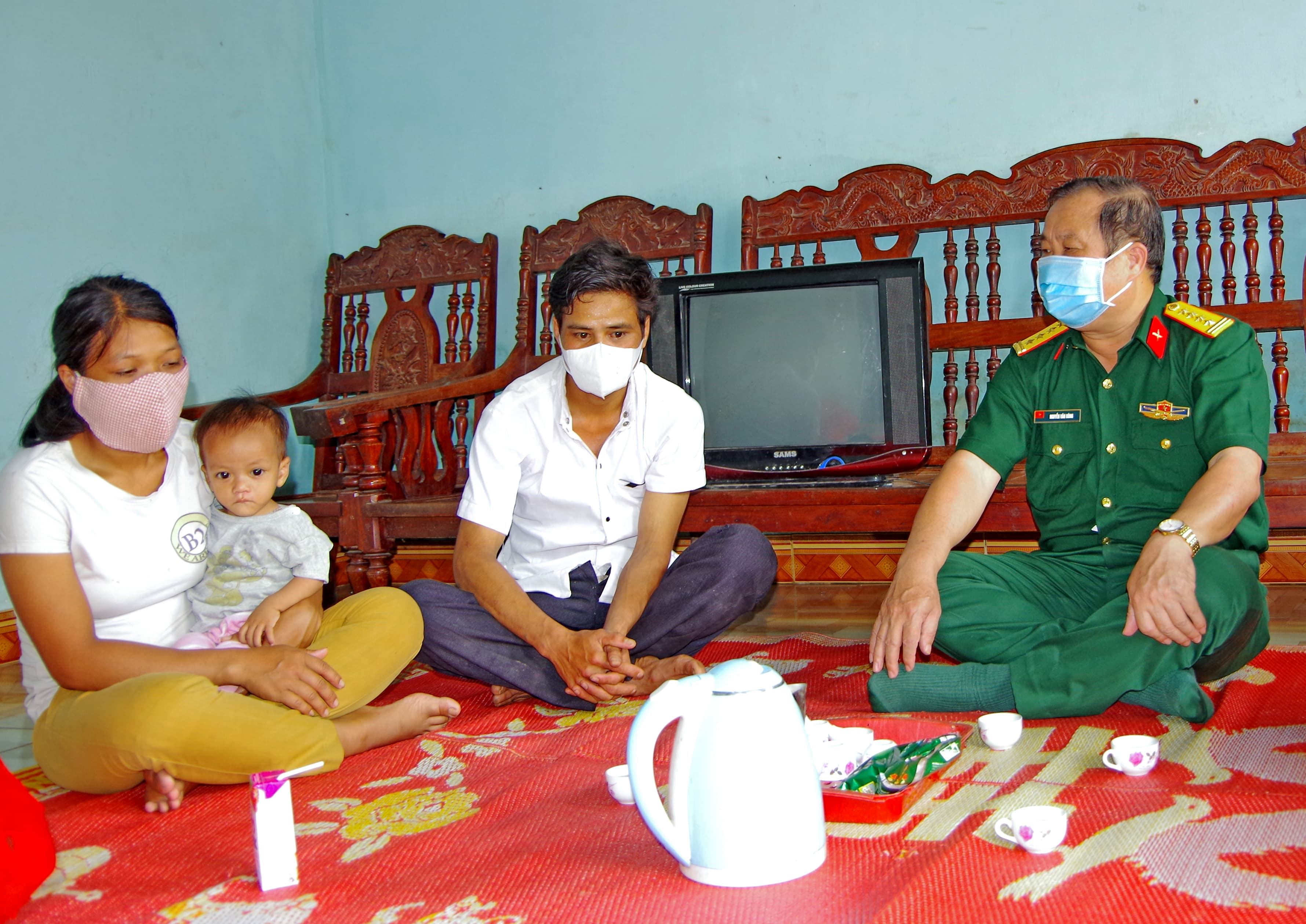 Để Sa Loong không còn nhà tạm, nhà dột nát