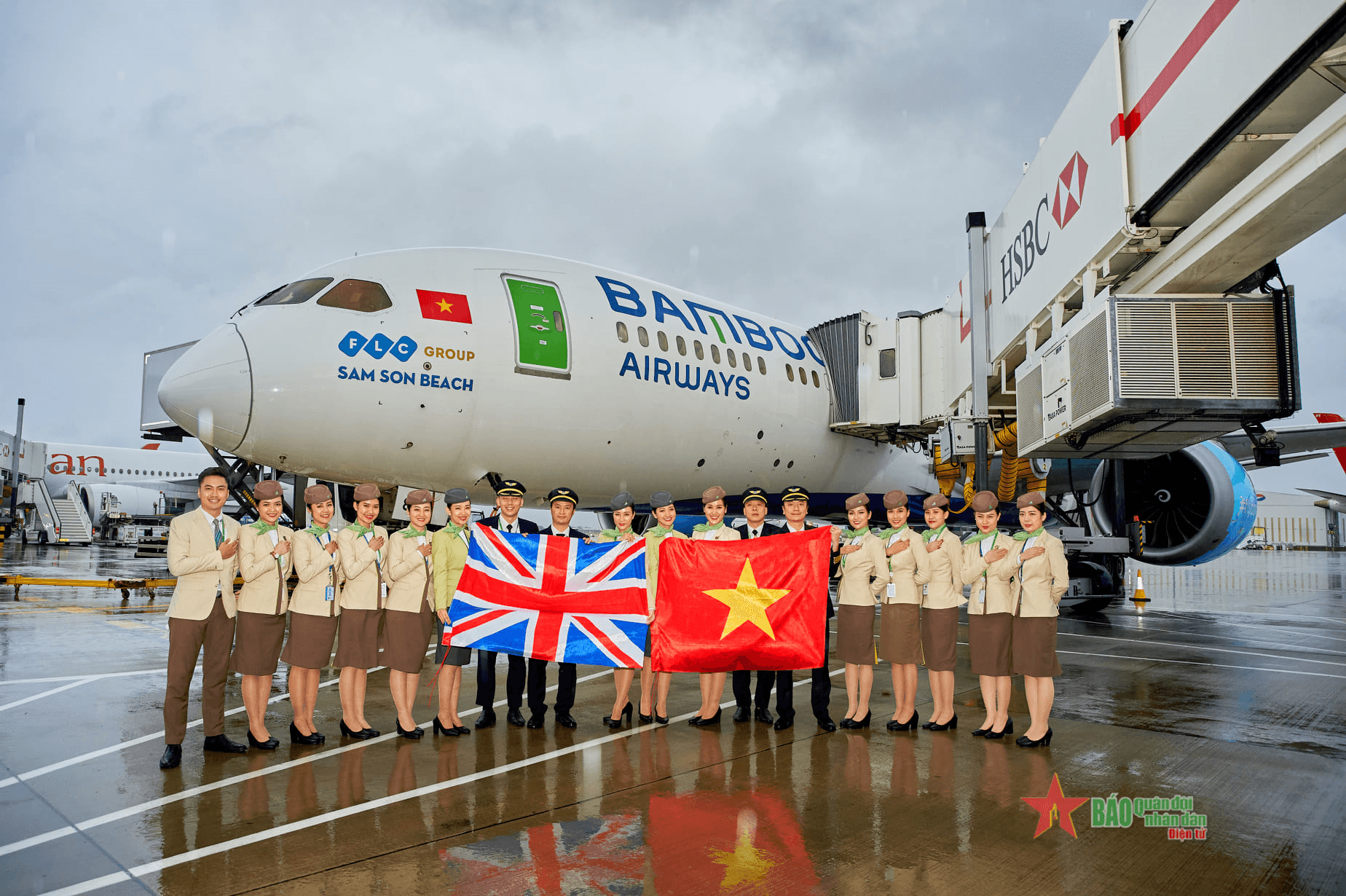 Bamboo Airways công bố đường bay thẳng Việt-Anh và ra mắt Tổng đại lý tại Anh