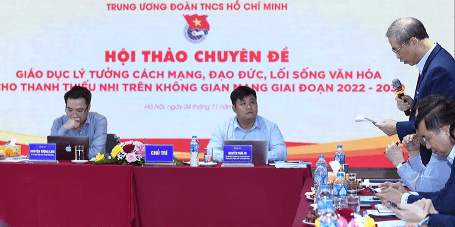 Giáo dục lý tưởng cách mạng cho thanh thiếu nhi trên không gian mạng