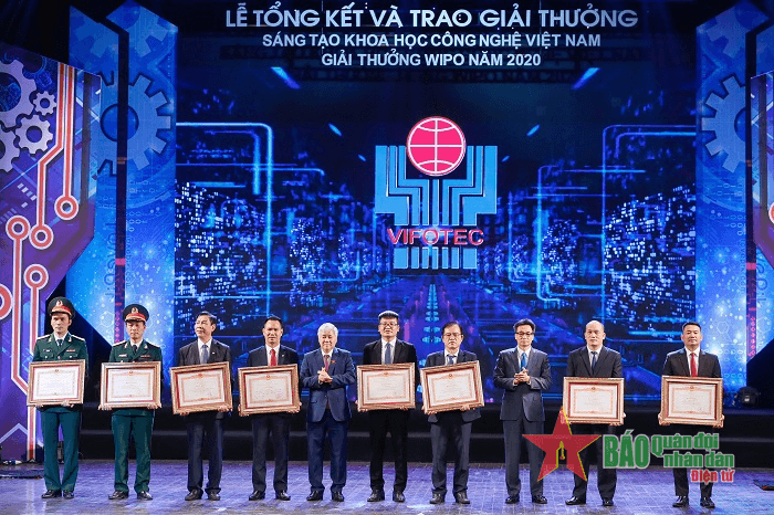 Trao Giải thưởng sáng tạo khoa học công nghệ Việt Nam năm 2020