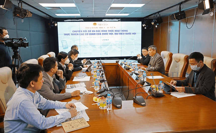Chuyển đổi số và các hình thức hoạt động trực tuyến các cơ quan của Quốc hội, đại biểu Quốc hội