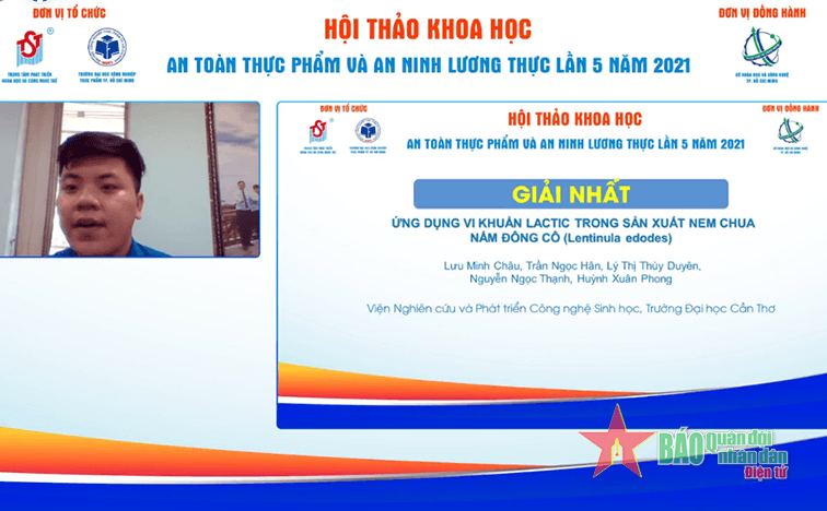Hội thảo Khoa học trực tuyến “An toàn thực phẩm và An ninh lương thực”