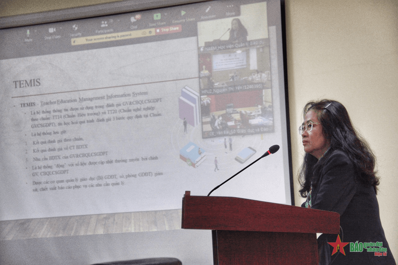 Hội thảo “Nâng cao năng lực nghề nghiệp cho đội ngũ nhà giáo để thực hiện chương trình giáo dục phổ thông 2018”