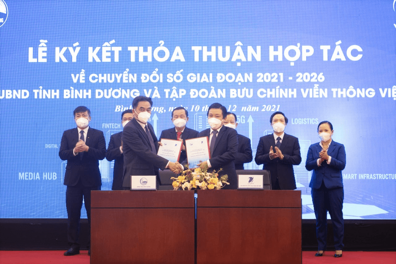 Tập đoàn VNPT đồng hành cùng tỉnh Bình Dương chuyển đổi số