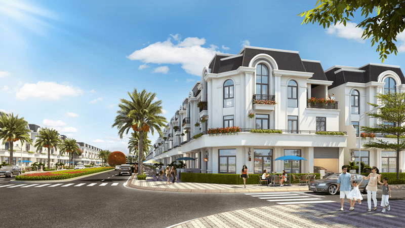 Khu đô thị tăng sức hút nhờ dòng sản phẩm biệt thự và shop villa