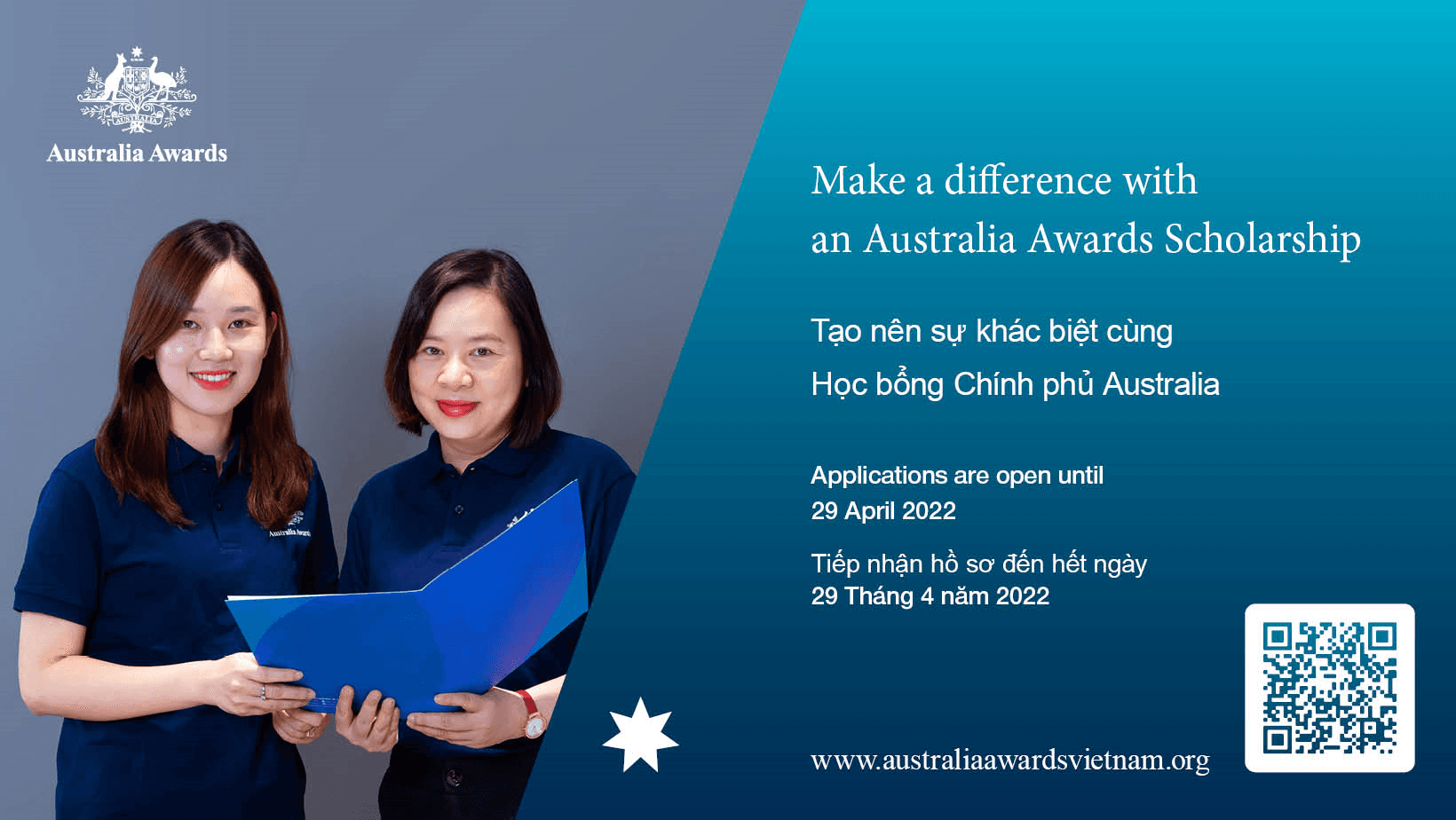 Bắt đầu nhận hồ sơ xin Học bổng chính phủ Australia niên khóa 2023
