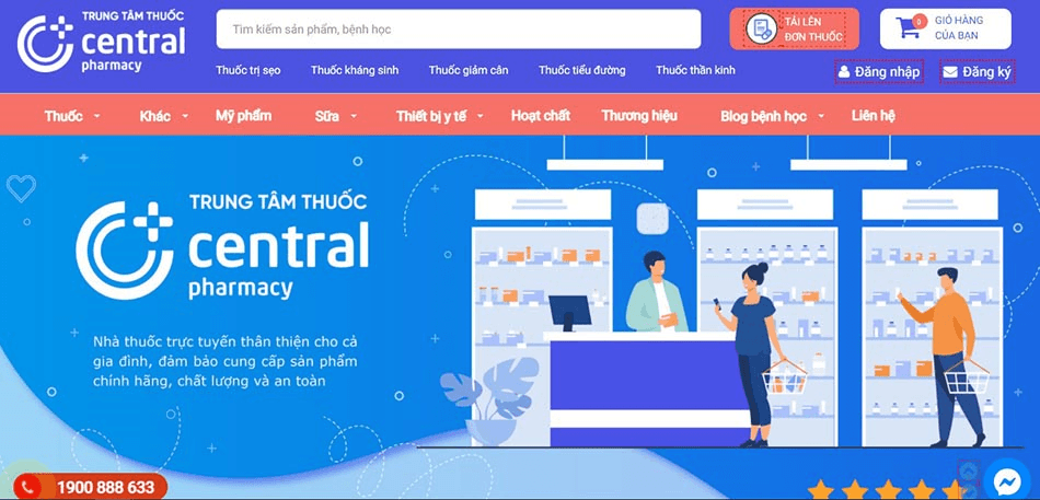 Central Pharmacy-chuyên môn là chìa khóa để xây dựng lòng tin với khách hàng