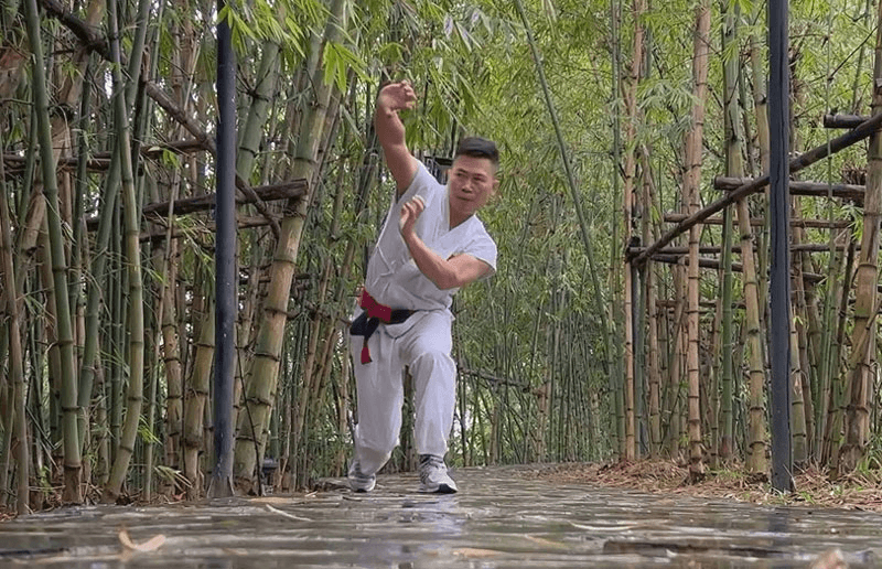 Độc đáo hổ quyền