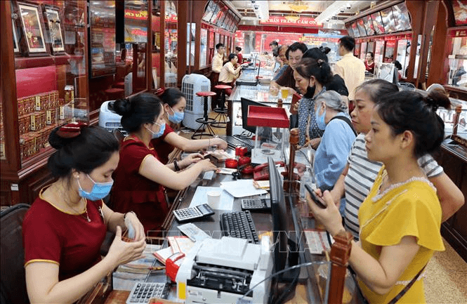 Giá vàng trong nước vượt ngưỡng 66 triệu đồng/lượng