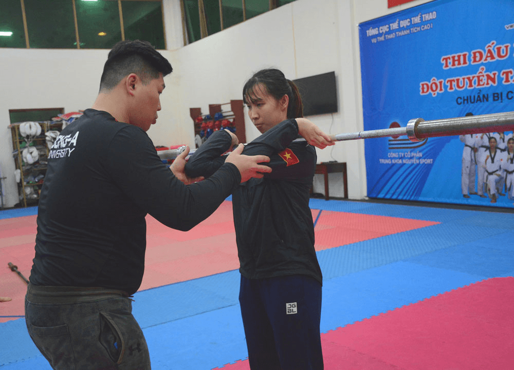 Đội tuyển Taekwondo Việt Nam chú trọng rèn thể lực