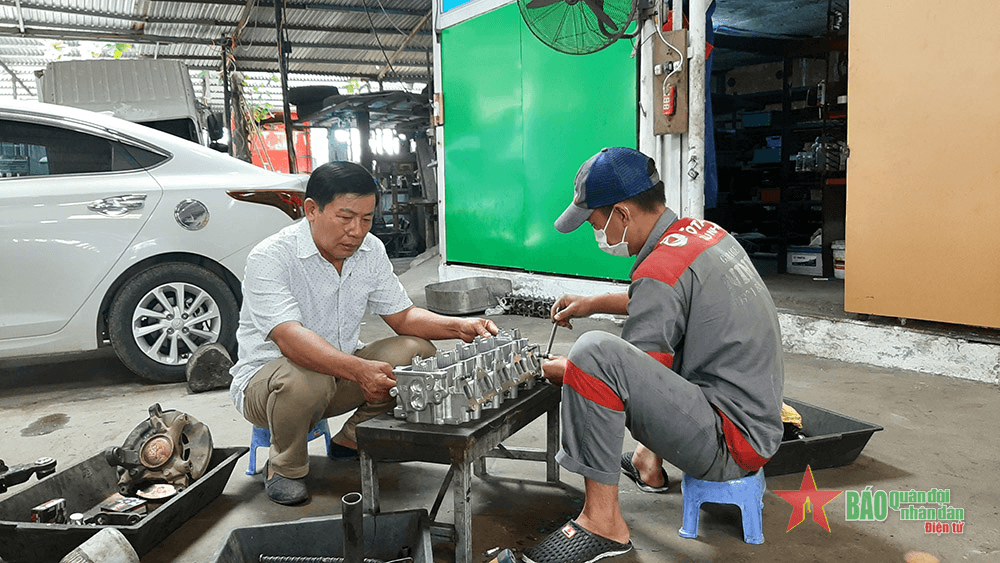 Cựu chiến binh lặng thầm làm việc nghĩa