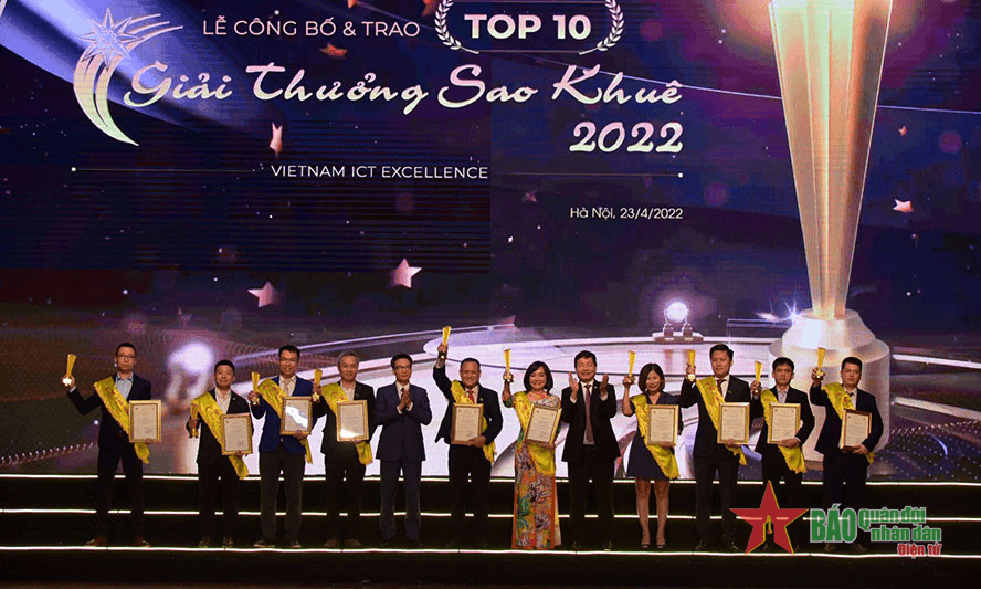 174 nền tảng, dịch vụ, giải pháp số xuất sắc được trao Giải thưởng Sao Khuê 2022